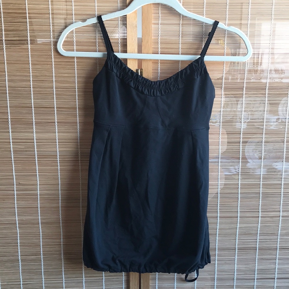 Lululemon Black Athletic Tank Top